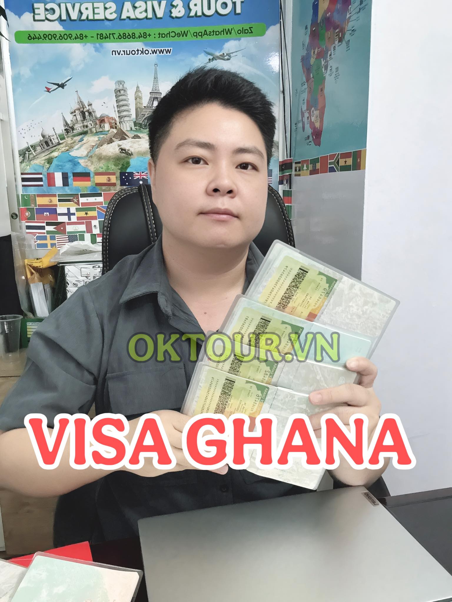 Dịch vụ visa Ghana uy tín OKTOUR