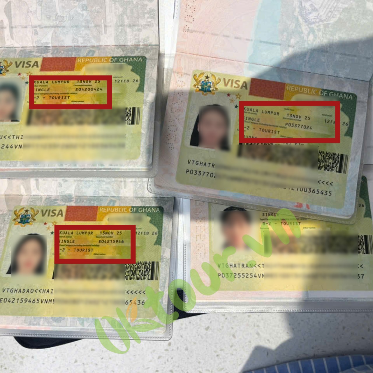 Hỗ trợ visa Ghana