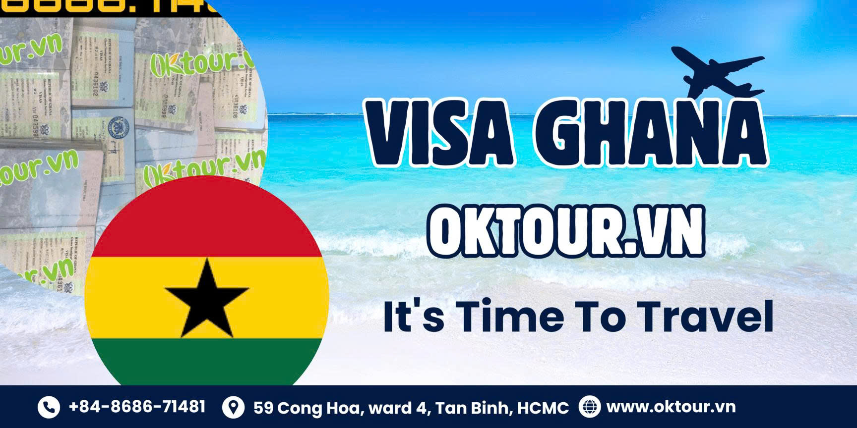 Thời gian xét duyệt visa Ghana mới nhất 2026 - Bao lâu có visa ?