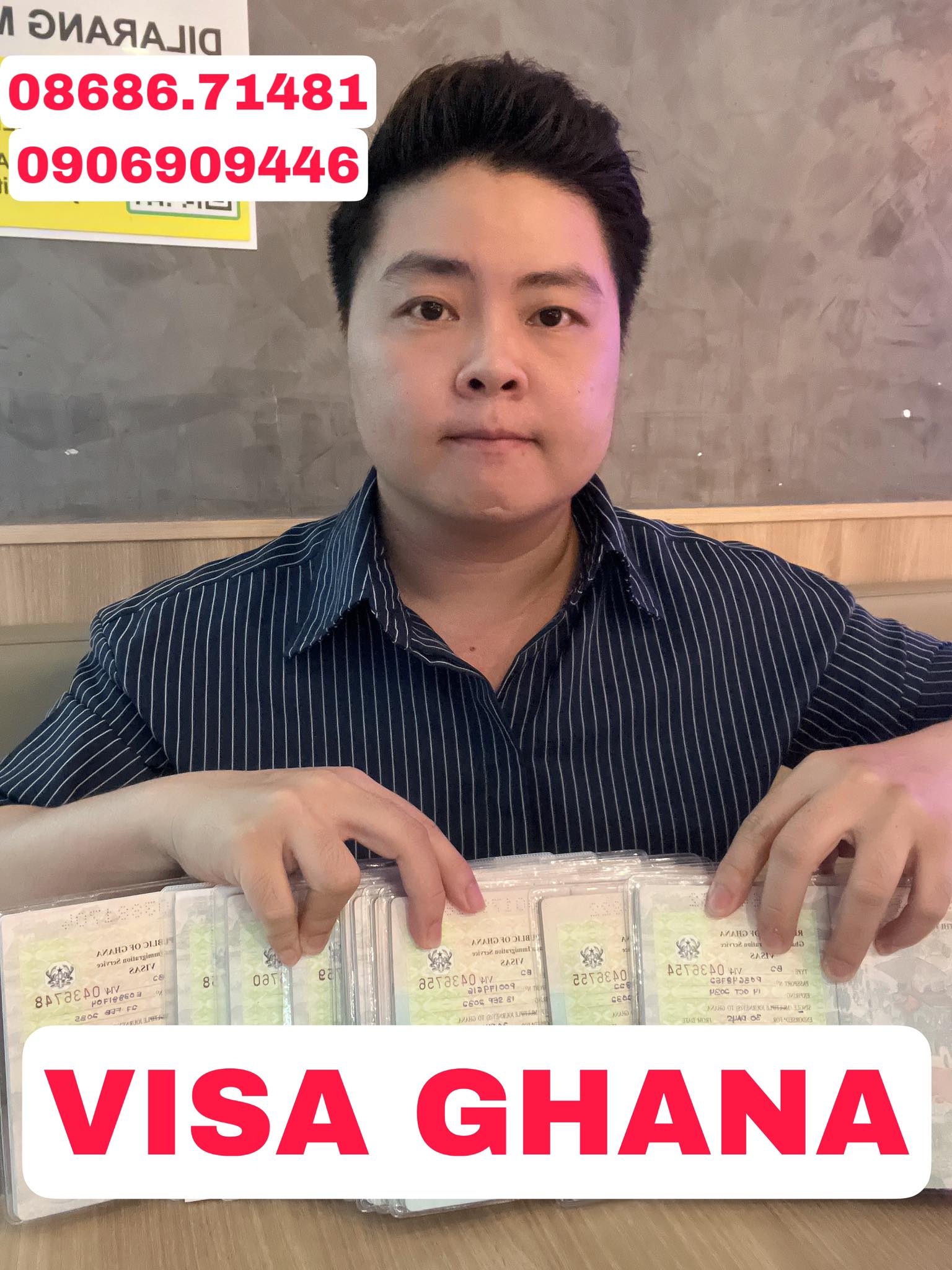Visa Ghana bao nhiêu tiền ?